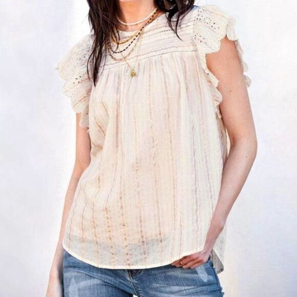 Matilda Jane Tops - GOOD Hart‎ - Mockingbird Top sz medium